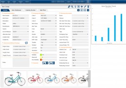 Kechie Inventory management software screenshot showing the details of an item page within the software.