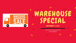 Warehouse Specials