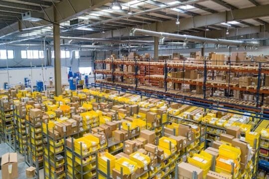 An automated warehouse management system allows you to track where each item in your warehouse is.