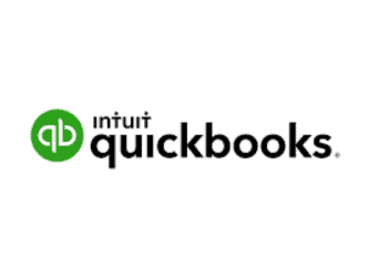 This is a company logo for intuit quickbooks