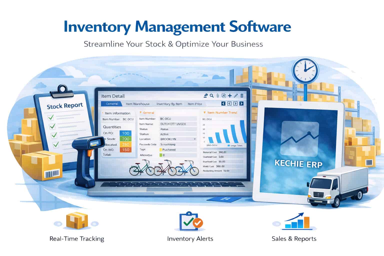 Enhance Operations with Kechie’s Inventory Management Tools