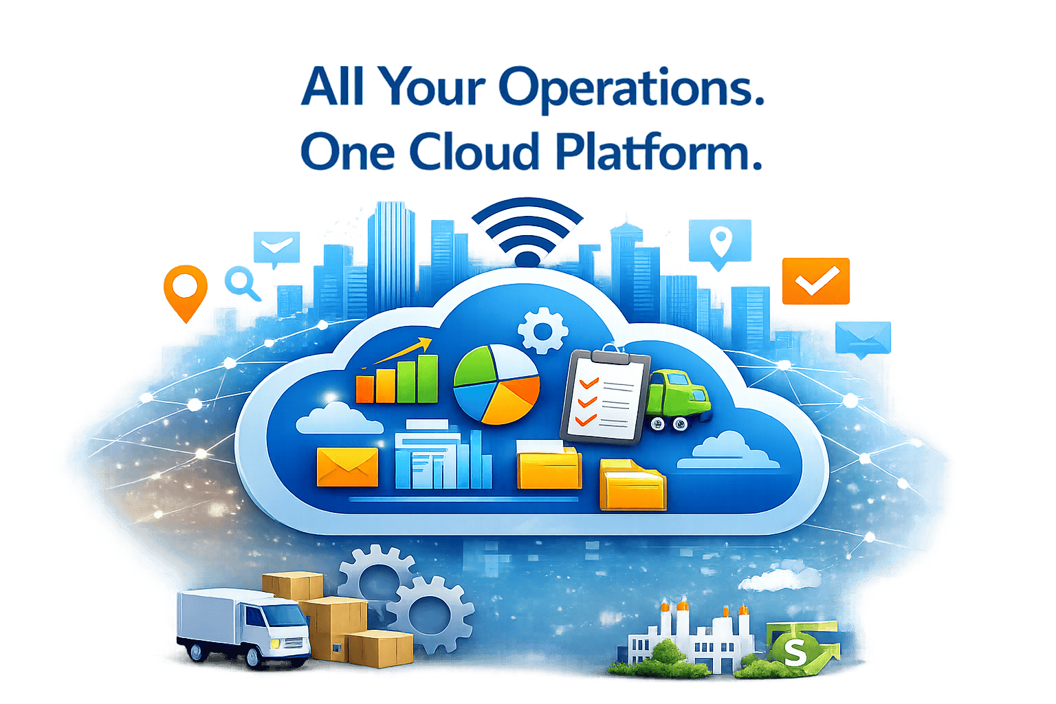 Cloud platform for business operations