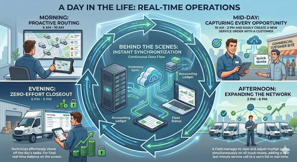 Truck-based Sales cycle