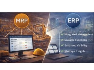 MRP vs ERP features