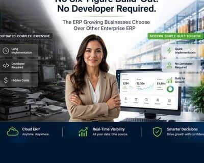 No Developer Required: The ERP Growing businesses choose over other Enterprise ERP