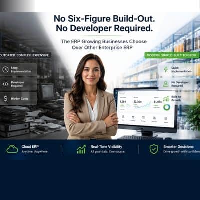 No Developer Required: The ERP Growing businesses choose over other Enterprise ERP