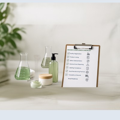 MoCra Features Checklist for cosmetics and personal care