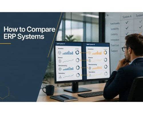 Compare ERP systems - score card