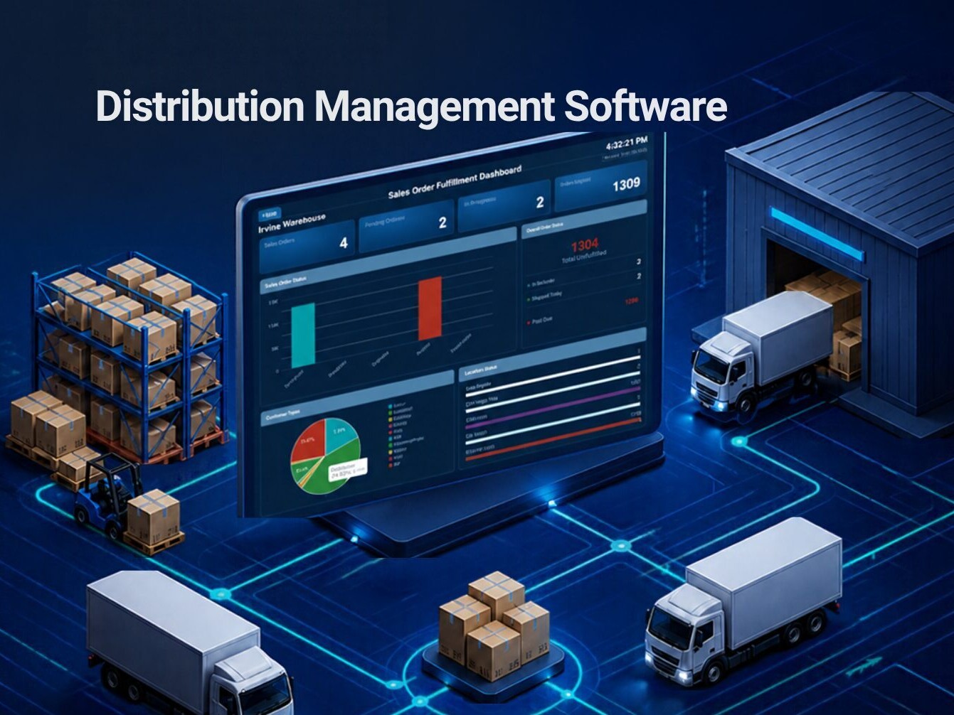 Distribution Management Software features